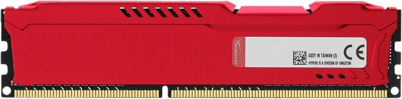 Operatyvioji atmintis (RAM) Kingston HyperX Fury Red, DDR4, 16 GB, 2400 MHz