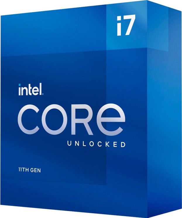 Procesors Intel Intel® Core™ i7-11700K 3.60GHz 16MB BOX, 3.6GHz, LGA 1200, 16MB