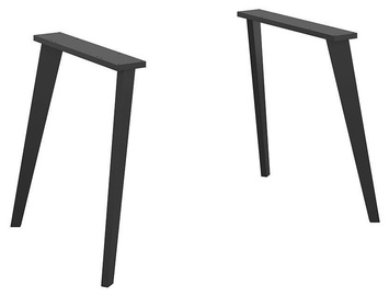Black Red White Vario Modern Wooden Rectangular Legs Black