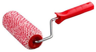 Color Expert Polyacrylic Paint Roller Ø47mm 18cm White/Red