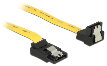 Juhe Delock Cable SATA / SATA 6Gb/s Yellow 0.3 m