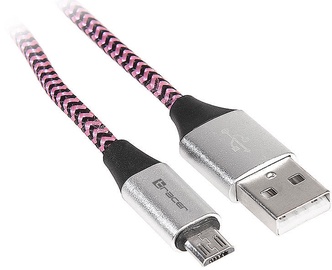 Tracer USB 2.0 to USB Micro Cable Black/Purple
