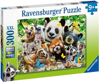 Puzle Ravensburger Worldlife Selfie 12893, 300 gab.