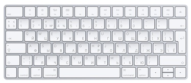 Клавиатура Apple Magic Keyboard EN/RU, белый, беспроводная