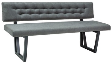 Signal Meble Bench Saga Grey 160x47cm