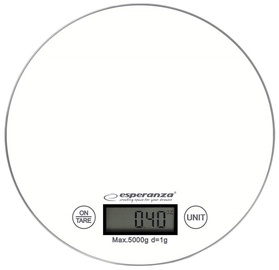Электронные кухонные весы Esperanza Mango EKS003, белый