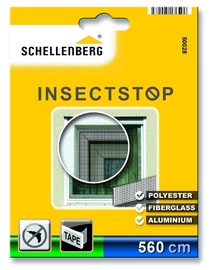 Moskītu tīkla stiprinājuma lenta Schellenberg Insecstop 50028, caurspīdīga, 560 x 1.1 cm