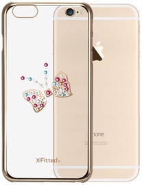 X-Fitted Butterfly Swarovski Crystals Back Case For Apple iPhone 6/6s Gold