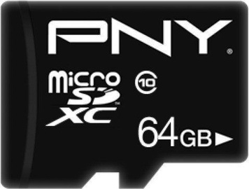 Карта памяти PNY Performance Plus, 64 GB