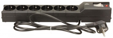 Lestar Surge Protector 6 Outlet Black 1.5m