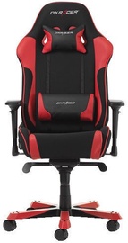Spēļu krēsls DXRacer King GC-K11-NR-S3, melna/sarkana