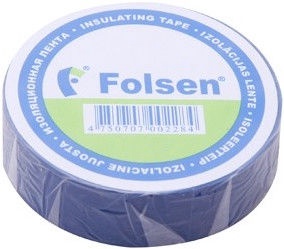 Folsen Insulating Tape 10m Blue