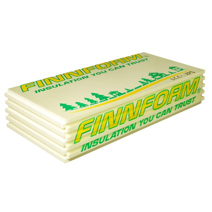 Putuplasts Finnfoam, 123.5 cm x 58.5 cm x 10 cm