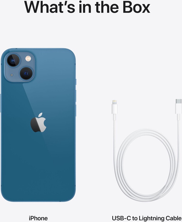 Mobiiltelefon Apple iPhone 13, sinine, 4GB/128GB