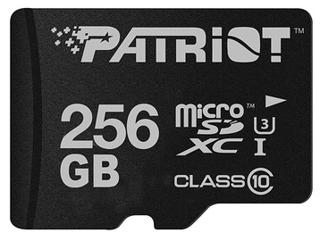 Patriot 256GB MicroSDHC LX Series UHS-I U3
