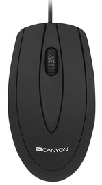 Kompiuterio pelė Canyon CNE-CMS1 Black, laidinė, optinė