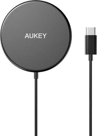 Беспроводное зарядное устройство Aukey, AC/Qi, черный, 15 Вт