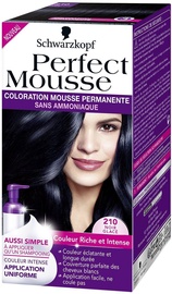 Kраска для волос Schwarzkopf Perfect Mousse, Noir Glace, Noir Glace 210, 35 мл