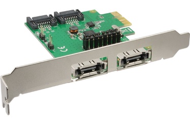 InLine Interface Card PCIex1 For 2x SATA 6G/2x eSATA 6G