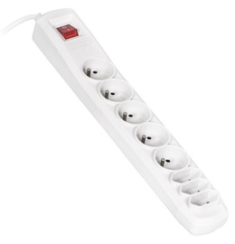 ActiveJet Surge Protector 8-Outlet 5m Grey