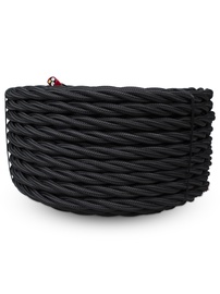 Tekstiilkaabel 3x1.5 must matt 20m