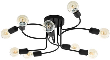 Eglo Orazio 97983 9x40W E27 Ceiling Lamp Melna (pažeista pakuotė)