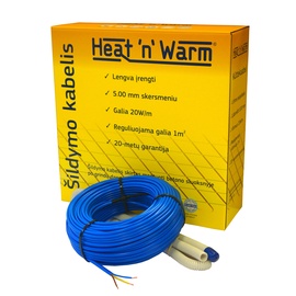 Кабель Heat'n'Warm THC20-98M, 98 м, 1960 Вт