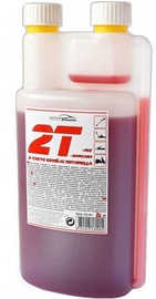 Õli AutoDuals 2T-mix Semi-Synthetic Oil with Dosator Red 1l