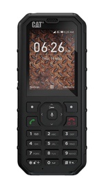Mobiiltelefon Caterpillar B35, must, 512MB/4GB