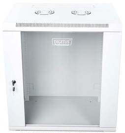 Digitus Wall Cabinet 19" 12U/450mm Grey Unmounted