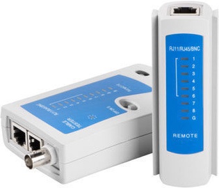 Lanberg Cable Tester for RJ-45 / RJ-11 / RJ-12 / Coaxial NT-0401