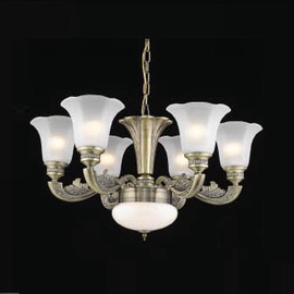 Pakabinamas šviestuvas Domoletti A1673-6, 6X60W, 1X12W, LED