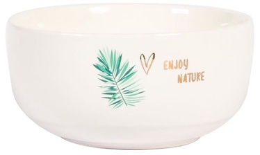 Home4you Time to Relax Bowl 300ml White/Gold