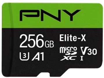 PNY Elite-X microSDXC 256GB UHS-I Class 10 U3