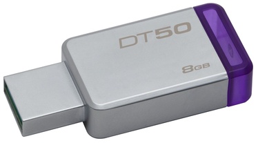 Kingston 8GB DataTraveler 50 USB 3.0 Metal/Purple