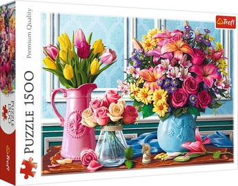 Trefl Puzzle Flowers In Vases 1500pcs 26157