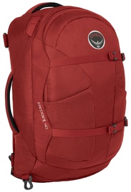 Tūristu mugursoma Osprey Farpoint 40, sarkana, 40 l