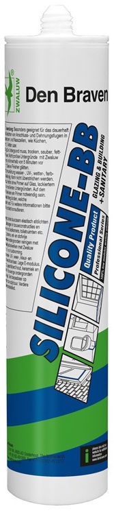 Silikoon Den Braven, 300 ml, läbipaistev