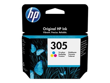 Tinte HP 305 tri-color, daudzkrāsaina