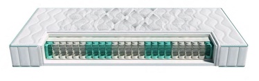 Black Red White Valley Mattress 90x200cm
