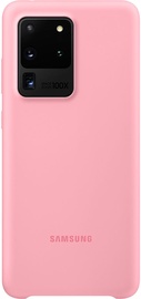 Samsung Silicone Back Case For Samsung Galaxy S20 Ultra Pink