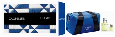 Calvin Klein Eternity 100ml EDT + 15ml EDT + Cosmetic Bag