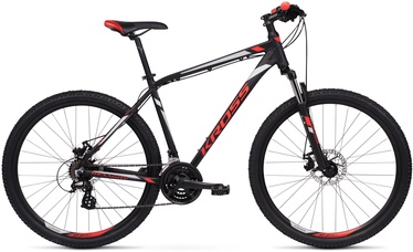 Kross Hexagon 3.0 XS 26" Black Red Silver Matte 20