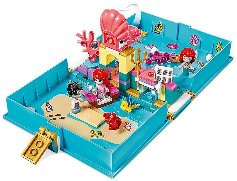 Konstruktor LEGO® I Disney Princess™ Arieli juturaamatu seiklused 43176, 105 tk