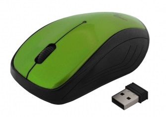 Компьютерная мышь ART AM-92, черный/зеленый