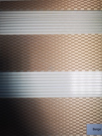 Руло Domoletti Rattan, песочный, 1200 мм x 1700 мм