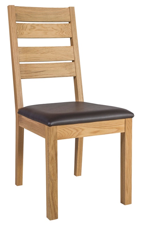 Ēdamistabas krēsls Home4you 45822, brūna, 46 cm x 37 cm x 98 cm