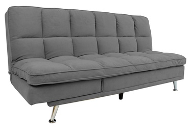Dīvāngulta Home4you Monza 3-Seater, pelēka, 189 x 95 x 98 cm