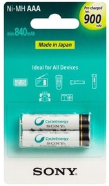 Sony Premium Rechargeable AAA/HR03 900mAh