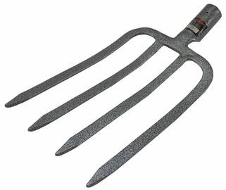 Hark muld Besk Fork, 345 mm, käepidemeta